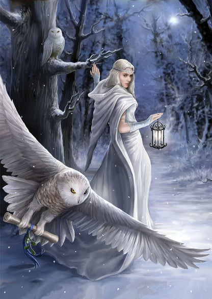 Midnight Messenger by Anne Stokes, 1000 Piece Puzzle