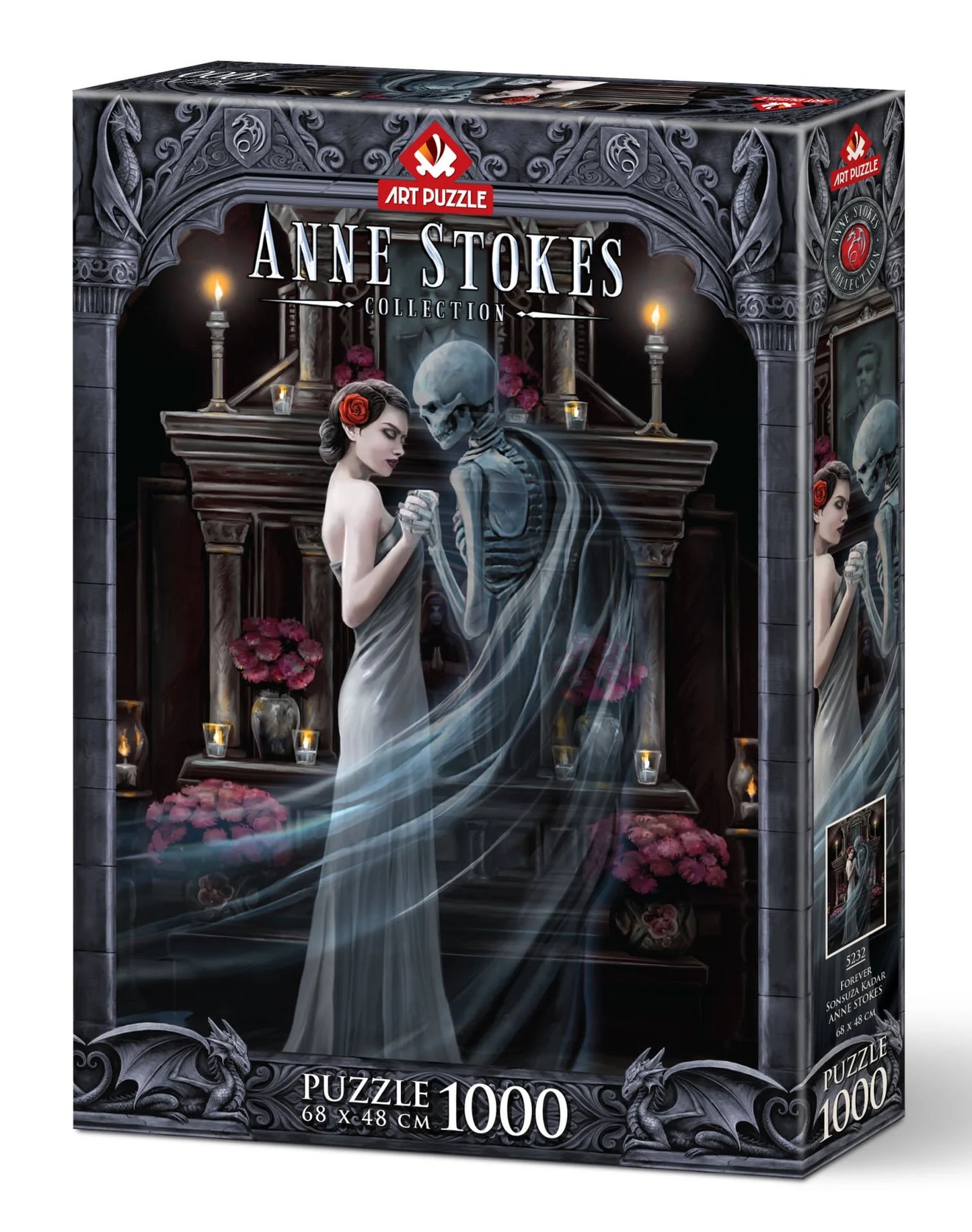 Forever Yours by Anne Stokes, 1000 Piece Puzzle