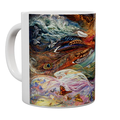 Spirit Of Flight by Josephine Wall, Mug