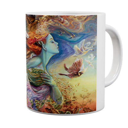 Spirit Of Flight by Josephine Wall, Mug