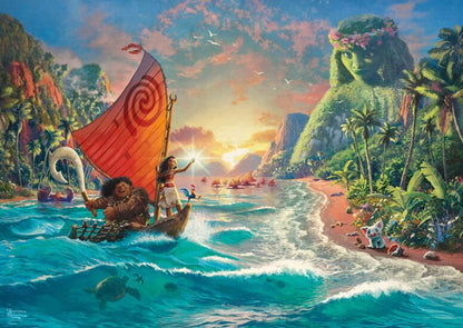 Moana by Thomas Kinkade Studios, 1000 Piece Puzzle