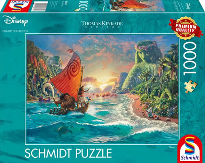 Moana by Thomas Kinkade Studios, 1000 Piece Puzzle