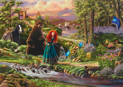 Brave - Merida by Thomas Kinkade Studios, 1000 Piece Puzzle