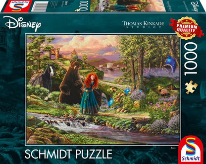 Brave - Merida by Thomas Kinkade Studios, 1000 Piece Puzzle