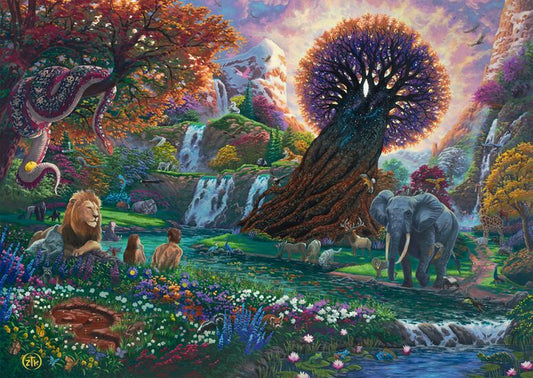 The Garden of Eden by Zac Kinkade, 1000 Piece Puzzle