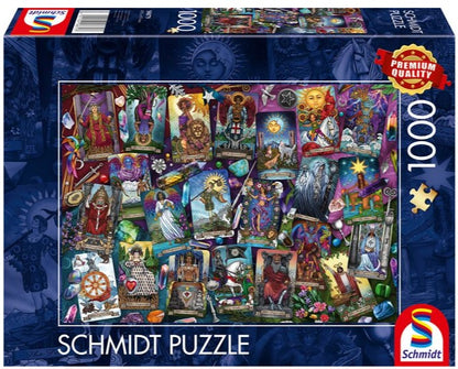 Mysterious tarot cards by Brigid Ashwood, 1000 Piece Puzzle