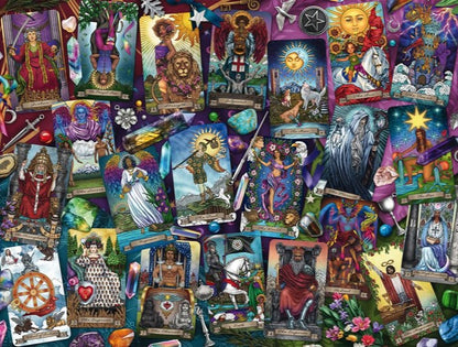 Mysterious tarot cards by Brigid Ashwood, 1000 Piece Puzzle