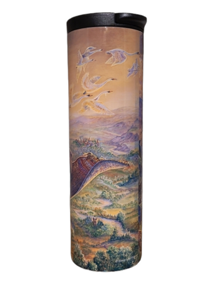 Alexandras Flight Of Wonders by Josephine Wall, Tumbler