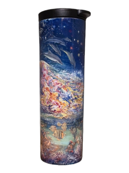 Aphrodite Goddess Of Love by Josephine Wall, Tumbler