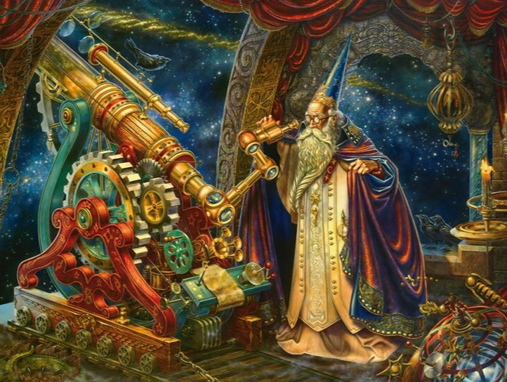 The Astronomer by Myles Pinkney, 1000 Piece Puzzle
