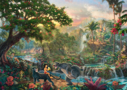 The Jungle Book by Thomas Kinkade Studios, 1000 Piece Puzzle