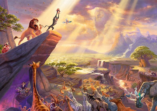 The Lion King by Thomas Kinkade Studios, 1000 Piece Puzzle
