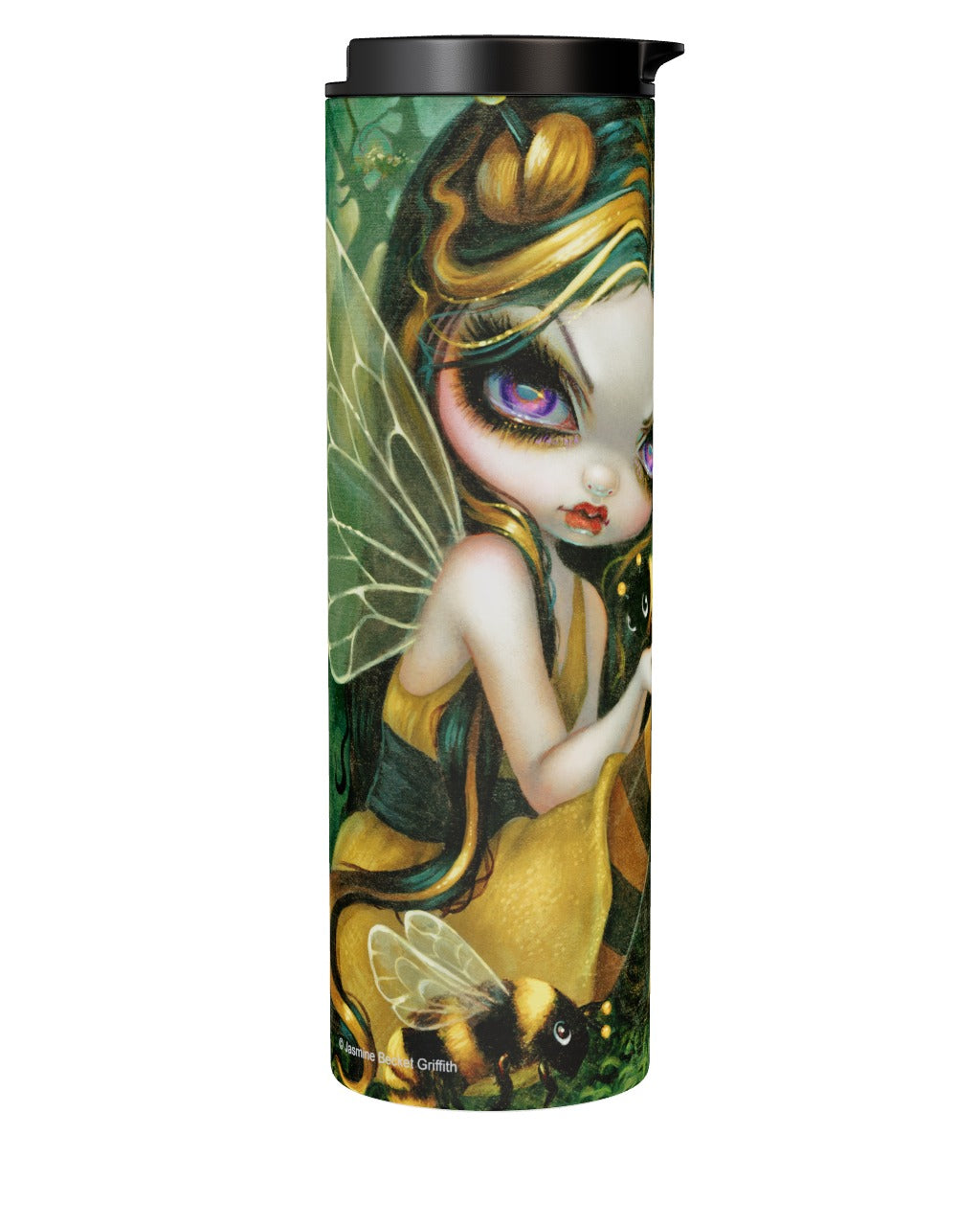 Bumble Bee Dragonling by Jasmine Becket Griffith, Tumbler