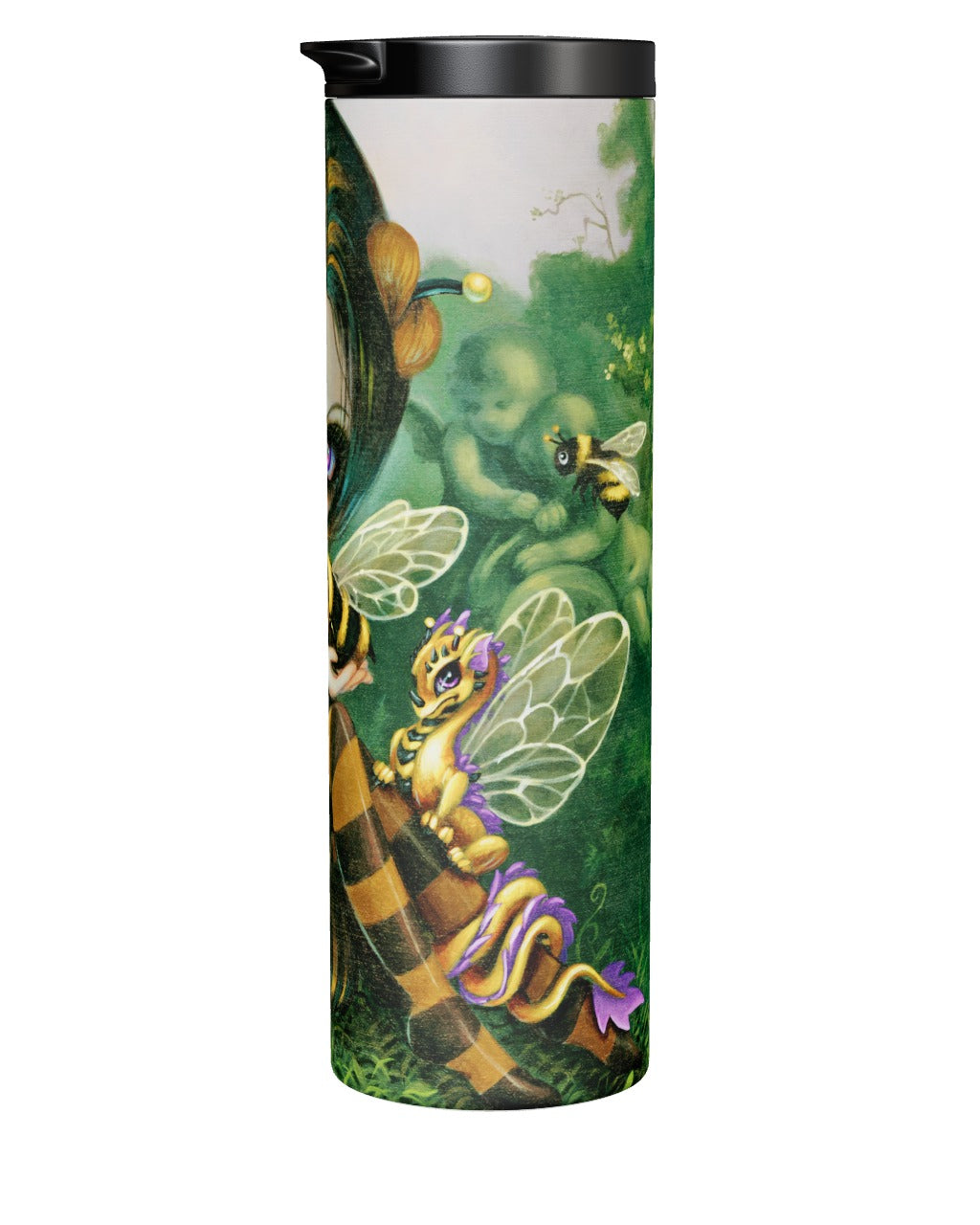 Bumble Bee Dragonling by Jasmine Becket Griffith, Tumbler