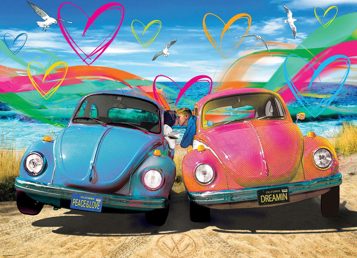 Beetle Love by Parker Greenfield, 1000 Piece Puzzle