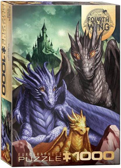 Tairn, Sgaeyl & Andarna by Marco Baldi, 1000 Piece Puzzle