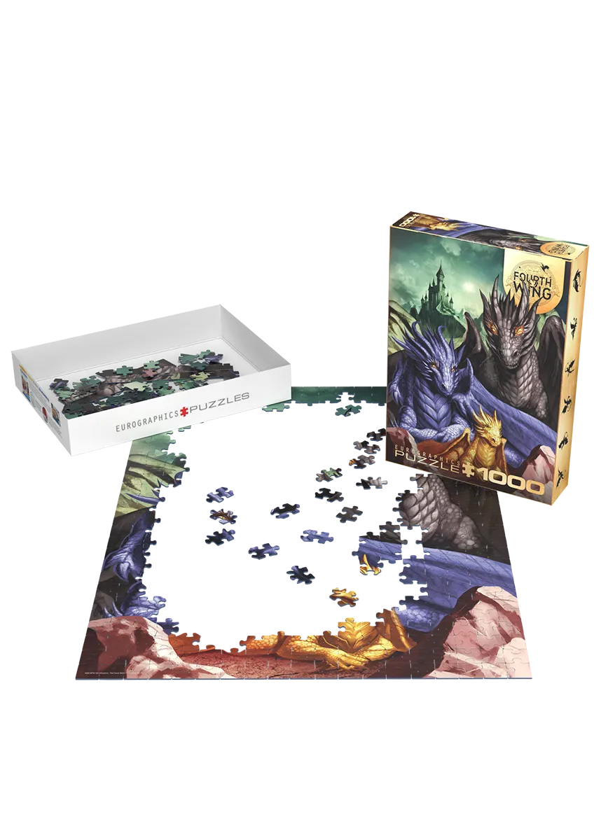 Tairn, Sgaeyl & Andarna by Marco Baldi, 1000 Piece Puzzle