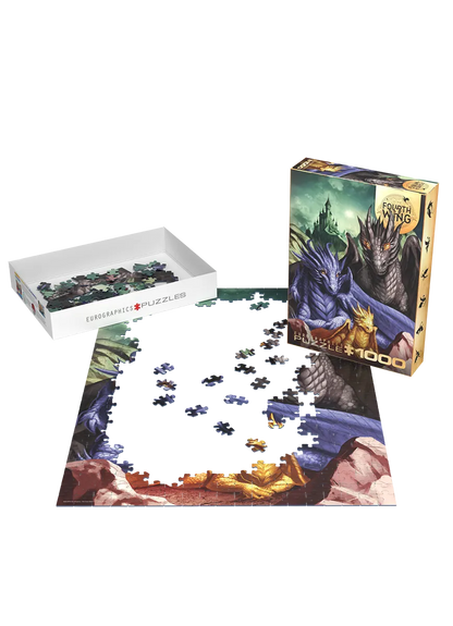 Tairn, Sgaeyl & Andarna by Marco Baldi, 1000 Piece Puzzle