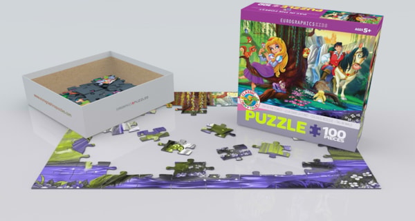 Day in the Forest, 100 Piece Puzzle