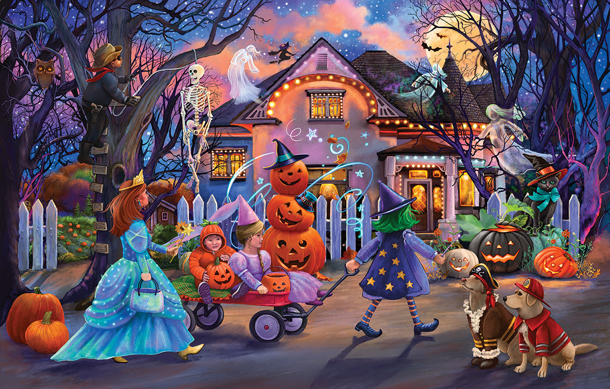 Halloween Trick or Treat by Grateful Licensing, 1000 Piece Puzzle