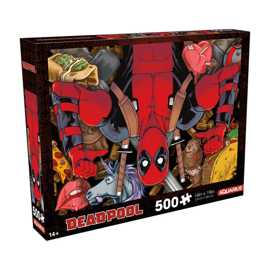 Marvel Deadpool Collage 500 Piece Jigsaw Puzzle