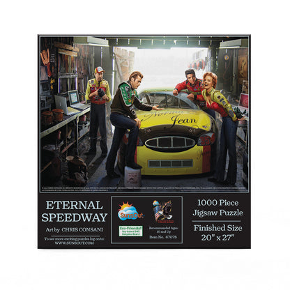 Eternal Speedway by Chris Consani, 1000 Piece Puzzle