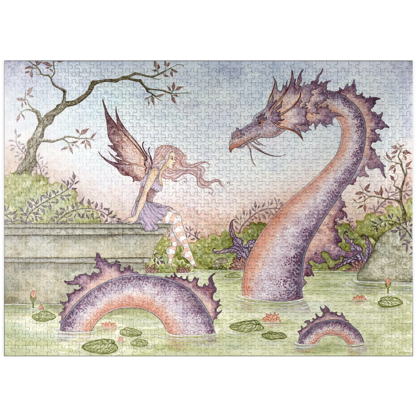 The Summer Pond by Amy Brown, 1000 Piece Puzzle