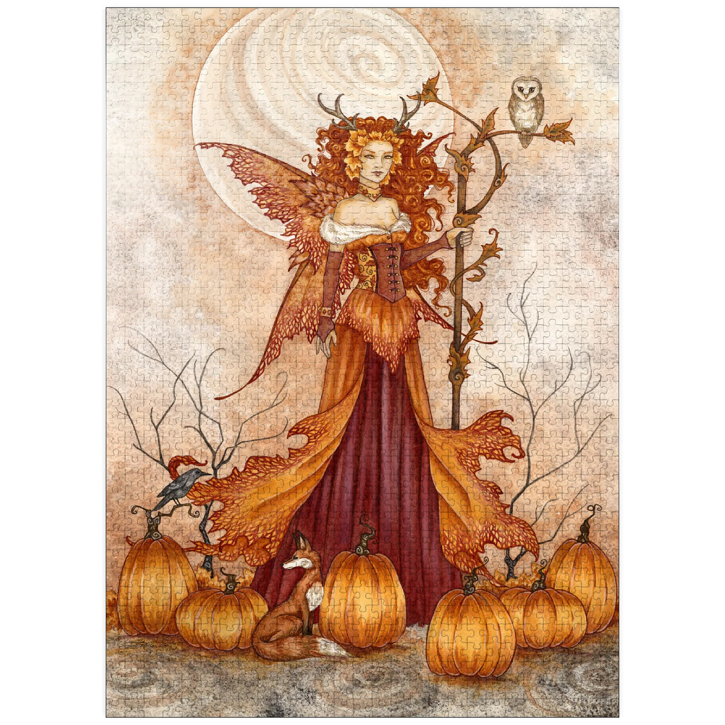 Pumpkin Queen by Amy Brown, 1000 Piece Puzzle