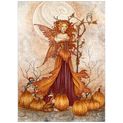 Pumpkin Queen by Amy Brown, 1000 Piece Puzzle