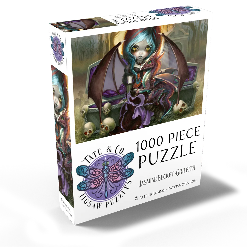 Vampire Dragonling by Jasmine Becket-Griffith, 1000 Piece Puzzle