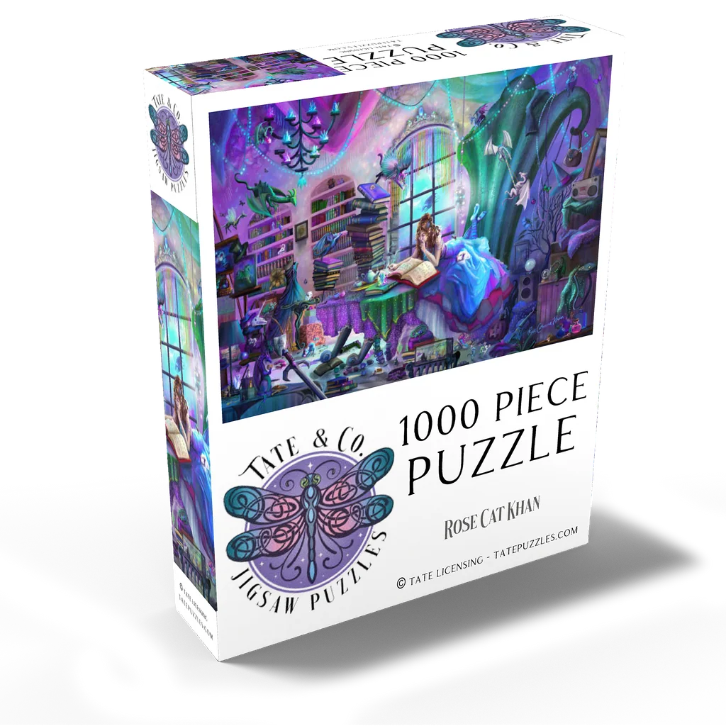 Magic Study - Violet Edition by Rose Khan, 1000 Piece Puzzle