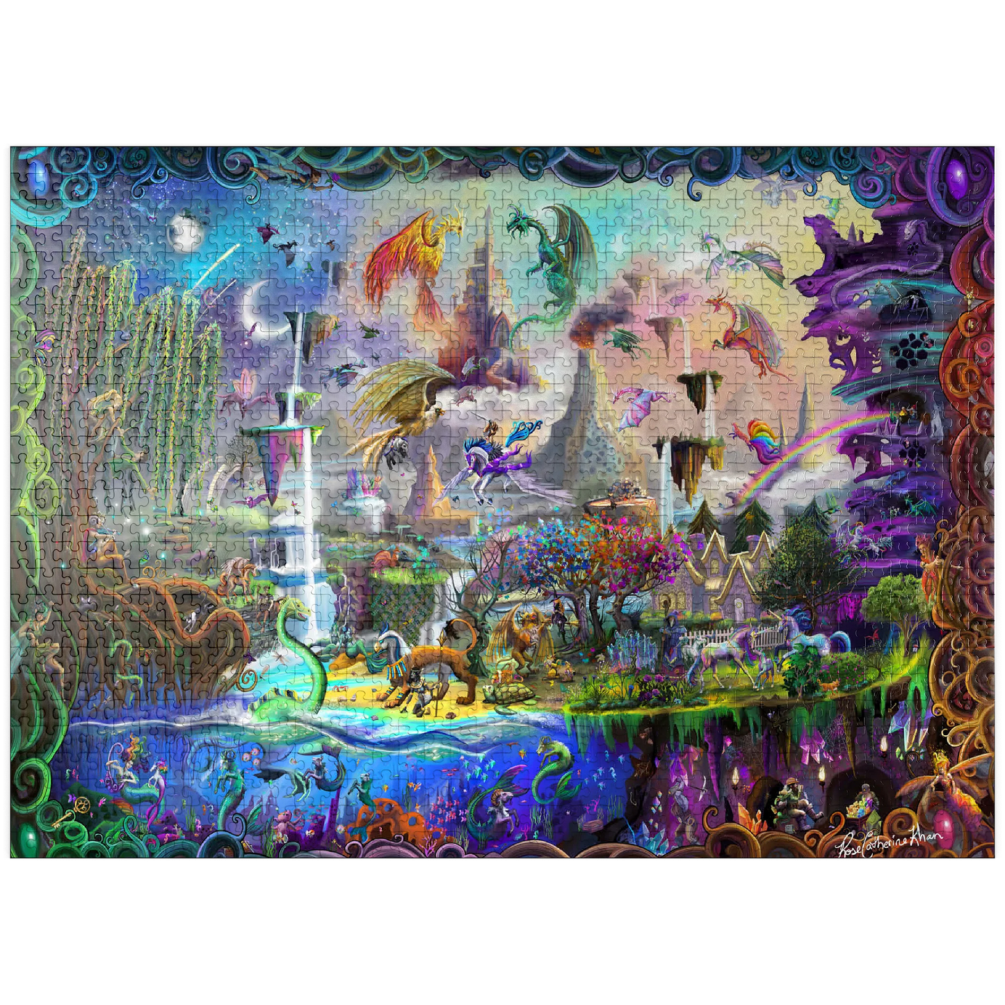 Magical Mythology by Rose Khan, 1000 Piece Puzzle