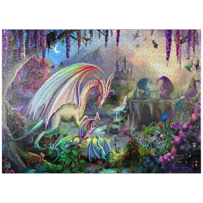 Dragon Valley by Rose Khan, 1000 Piece Puzzle