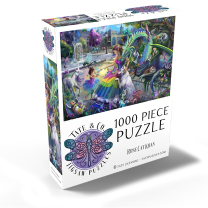 Dragon's Garden by Rose Khan, 1000 Piece Puzzle