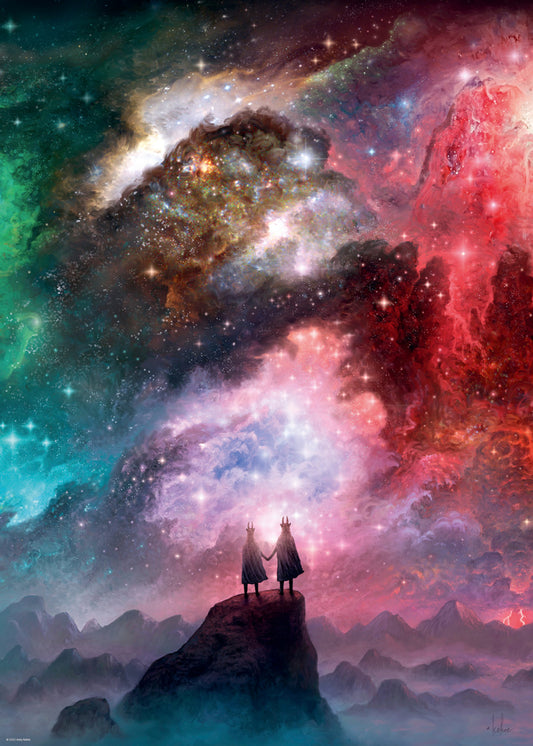 Inner Mystic - Cosmic Dust door Andy Kehoe, puzzel van 1000 stukjes