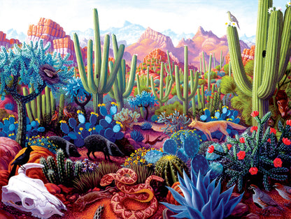 Cactusland by Stephen Morath, 1000 Piece Puzzle