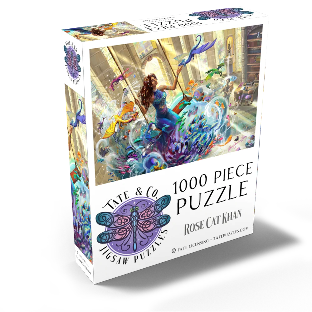 Aquarium Magic by Rose Khan, 1000 Piece Puzzle