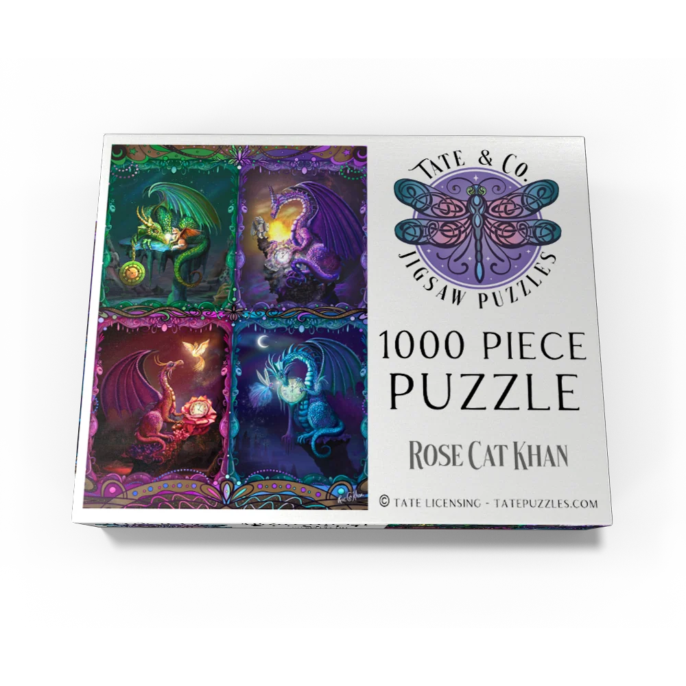 The Time Dragons by Rose Khan, 1000 Piece Puzzle