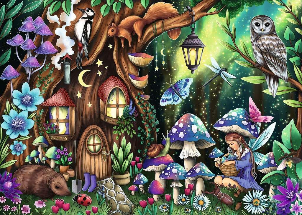 In the Magical Forest by Pixie Cold, 1000 Piece Puzzle