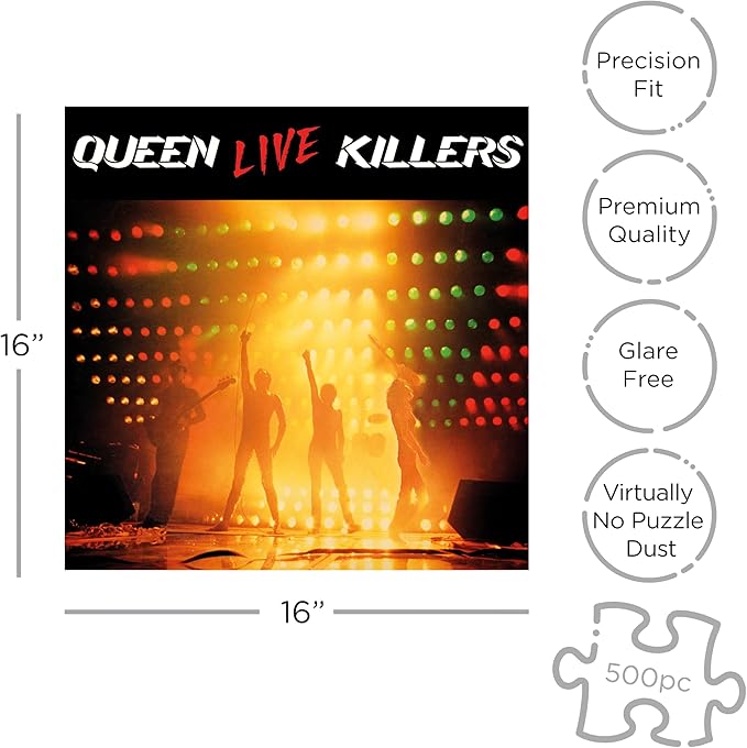 Queen - Live Killers, 500 Piece Puzzle