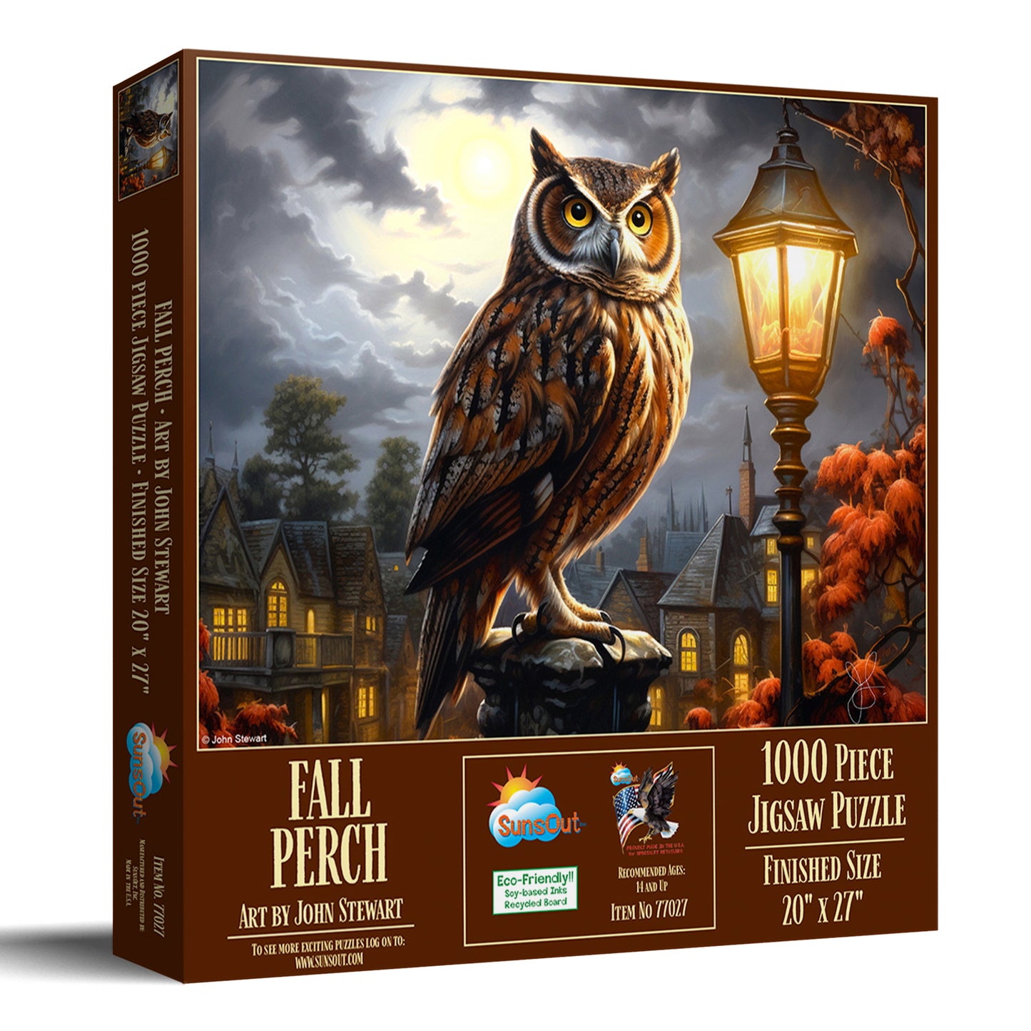 Fall Perch by John Stewart, 1000 Piece Puzzle