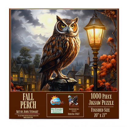 Fall Perch by John Stewart, 1000 Piece Puzzle