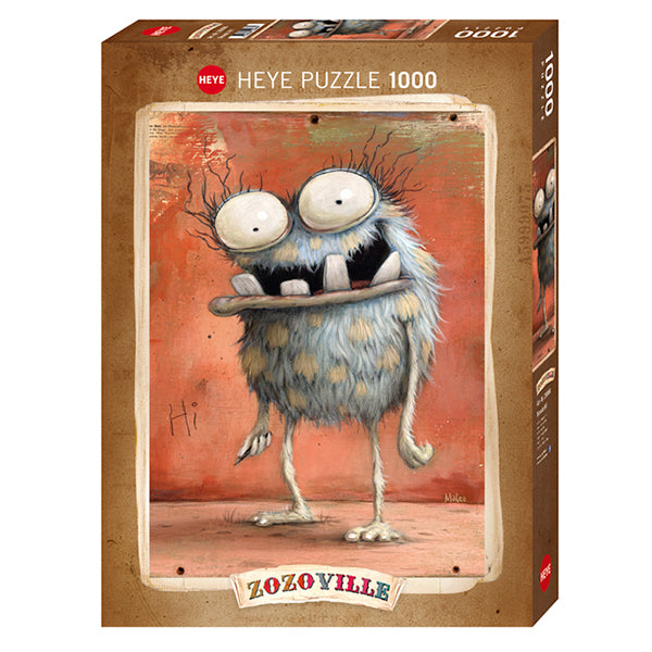 Zozoville, Monsta HI! by Mateo Dineen, 1000 Piece Puzzle