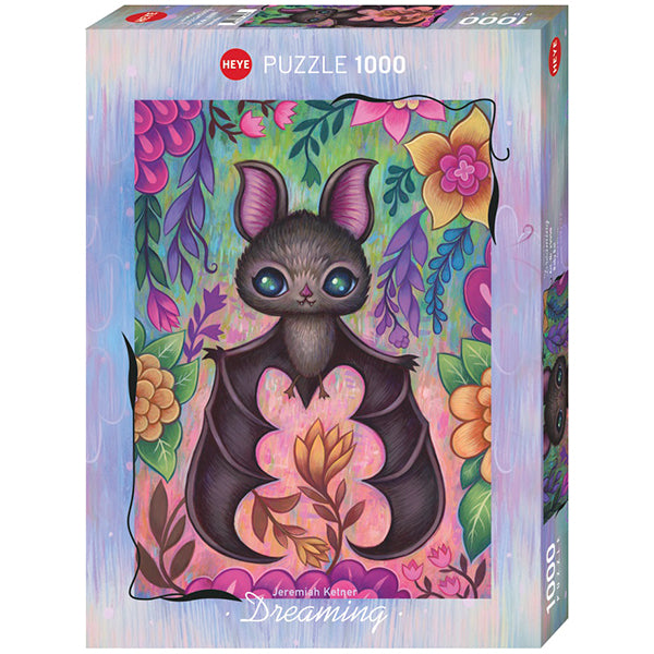 Dreaming - Baby Bat by Jeremiah Ketner, 1000 Piece Puzzle