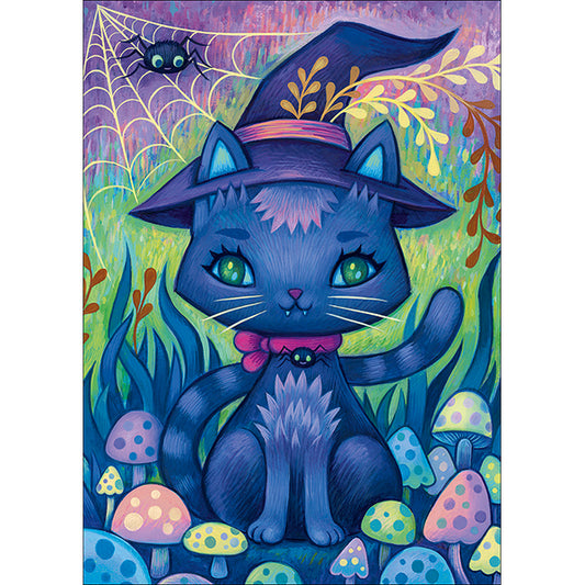 Dreaming - Witch Cat by Jeremiah Ketner, 1000 Piece Puzzle