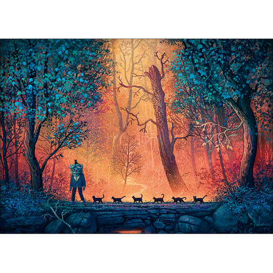 Inner Mystic - Woodland March by Andy Kehoe, 1000 Piece Puzzle