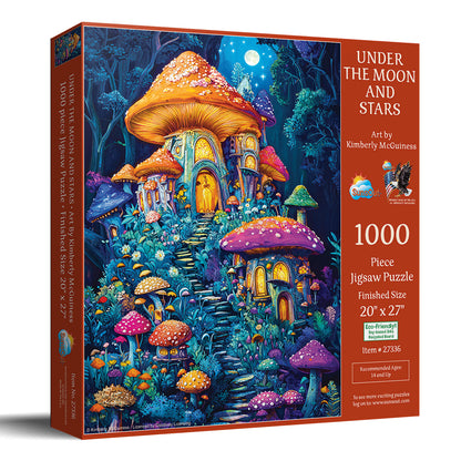 Under the Moon and Stars by Kimberly McGuiness, 1000 Piece Puzzle