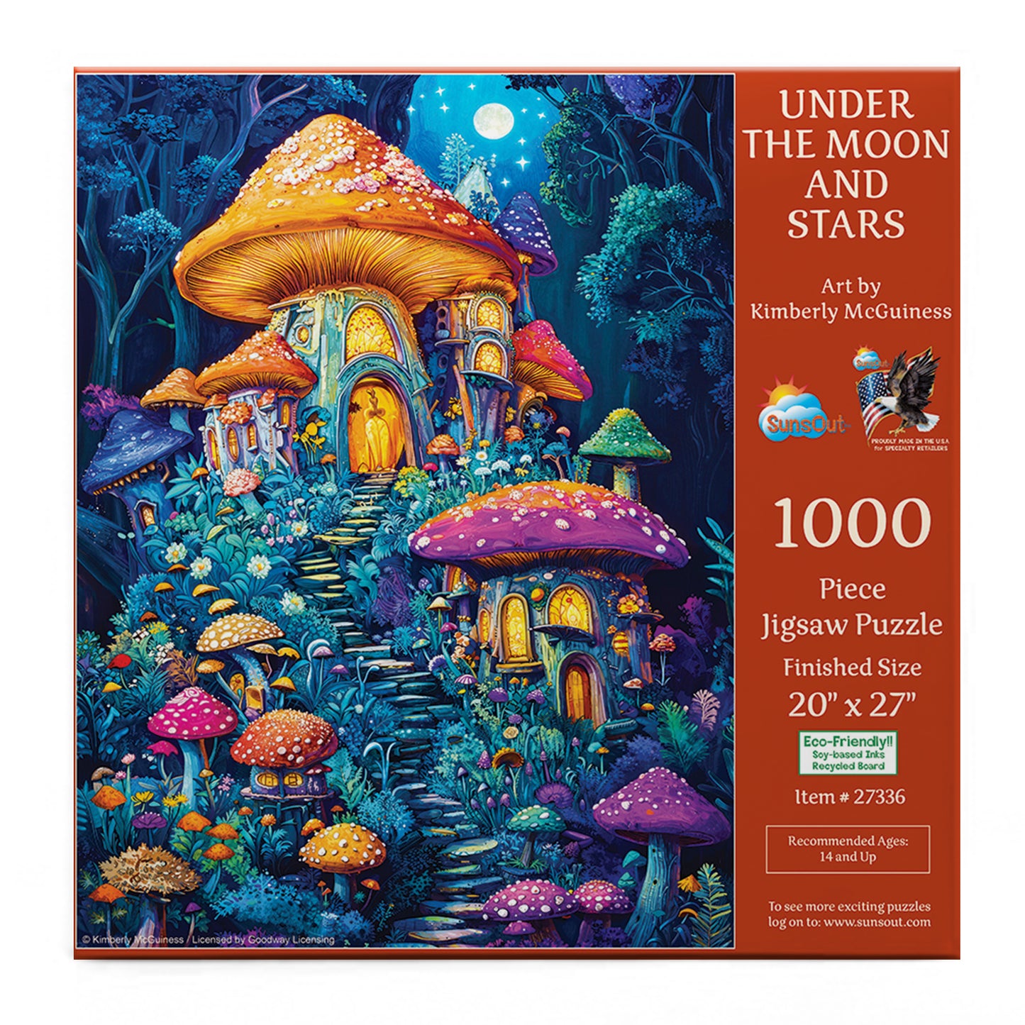 Under the Moon and Stars by Kimberly McGuiness, 1000 Piece Puzzle