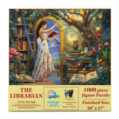 The Librarian by Iris Sage, 1000 Piece Puzzle