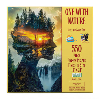 One with Nature by Garry Gay, 550 Piece Puzzle